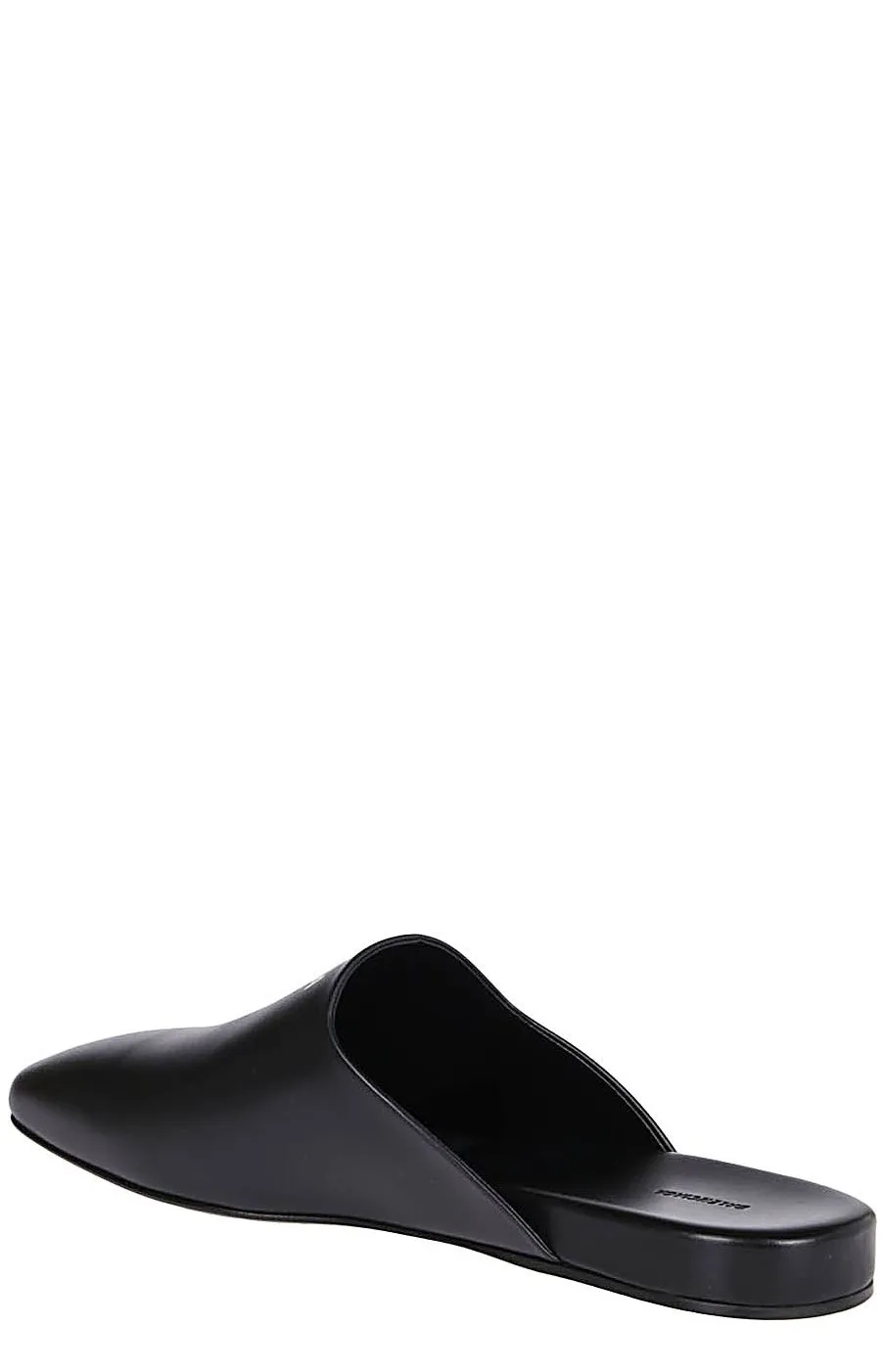 Balenciaga Logo Flat Mules