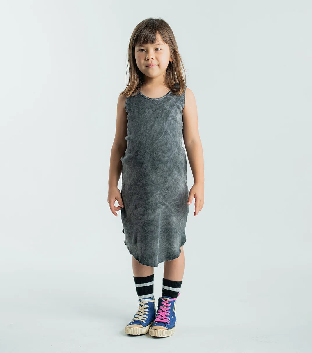 brushed tank top dress