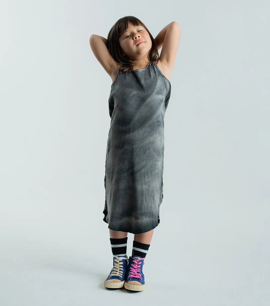 brushed tank top dress