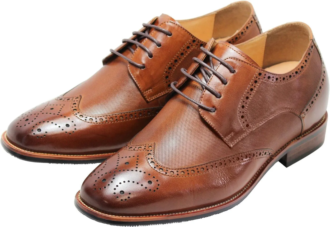 CALTO - Y10652 - 3 Inches Taller (Brown)