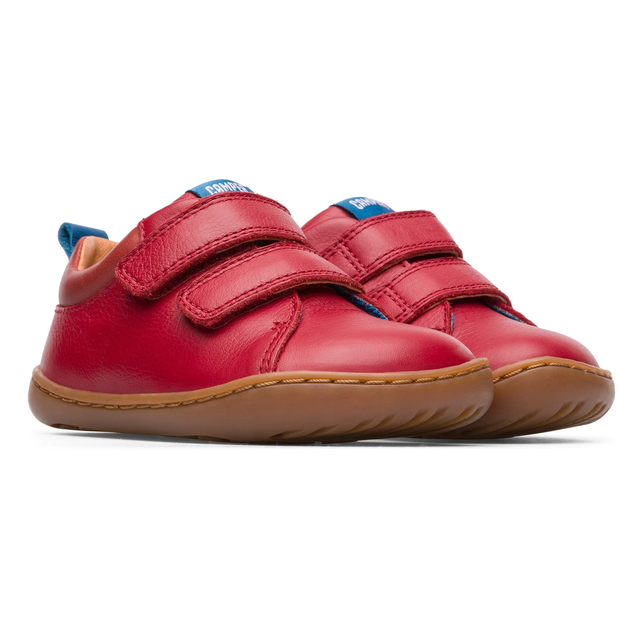 Camper Red Velcro Shoe