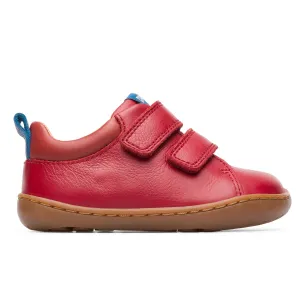 Camper Red Velcro Shoe