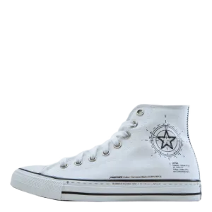 Chuck Taylor All Star White/high Risk Red/clematis B