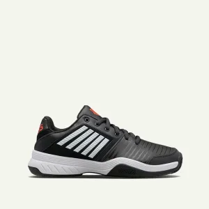 Court Express Men's Shoes - Jet Black/White/Spicy Orange