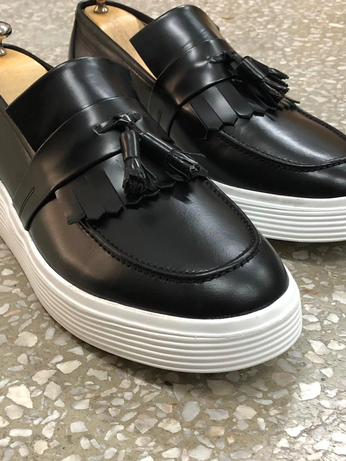 Ferrar Eva Base Black Loafers