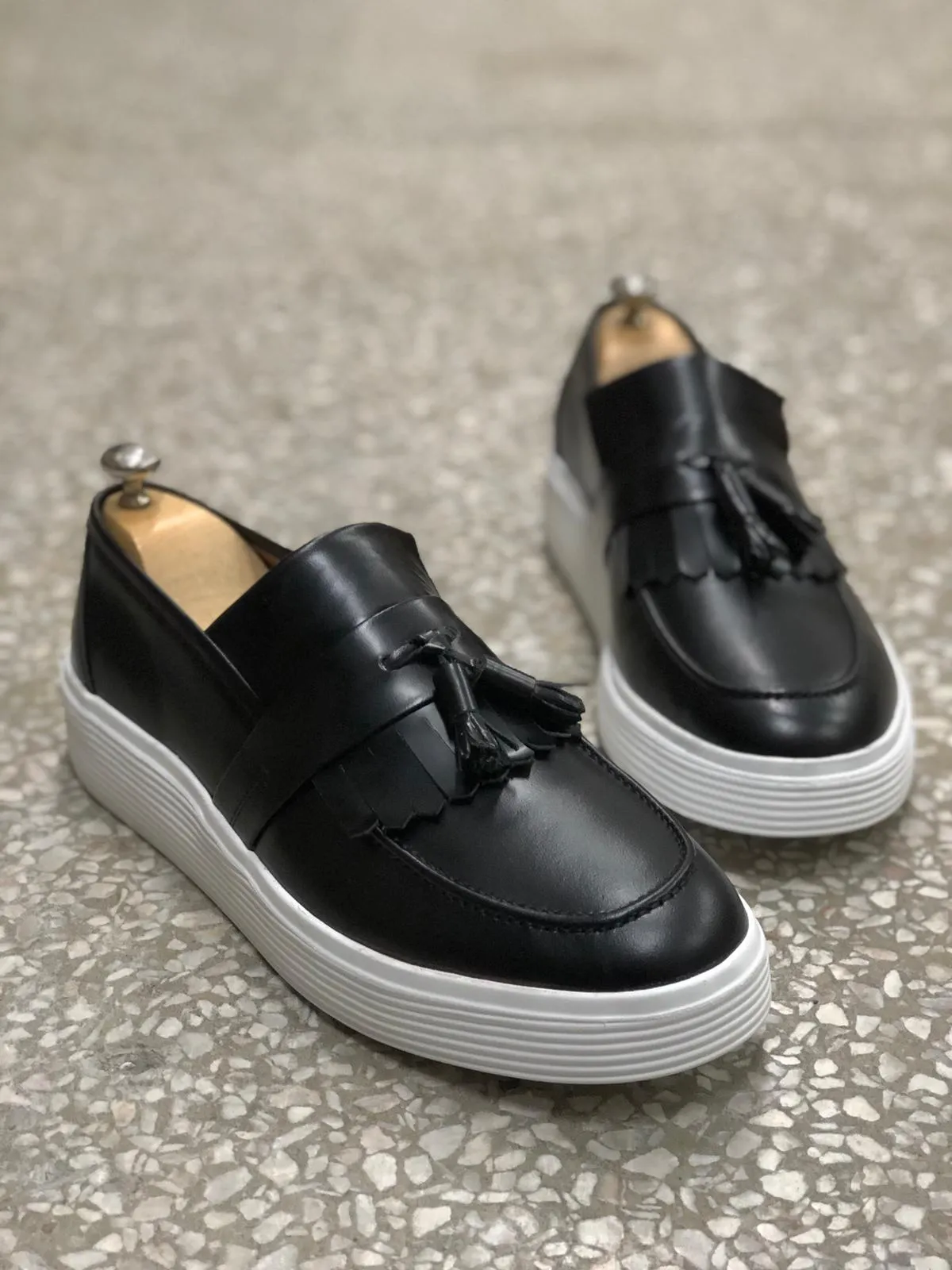 Ferrar Eva Base Black Loafers