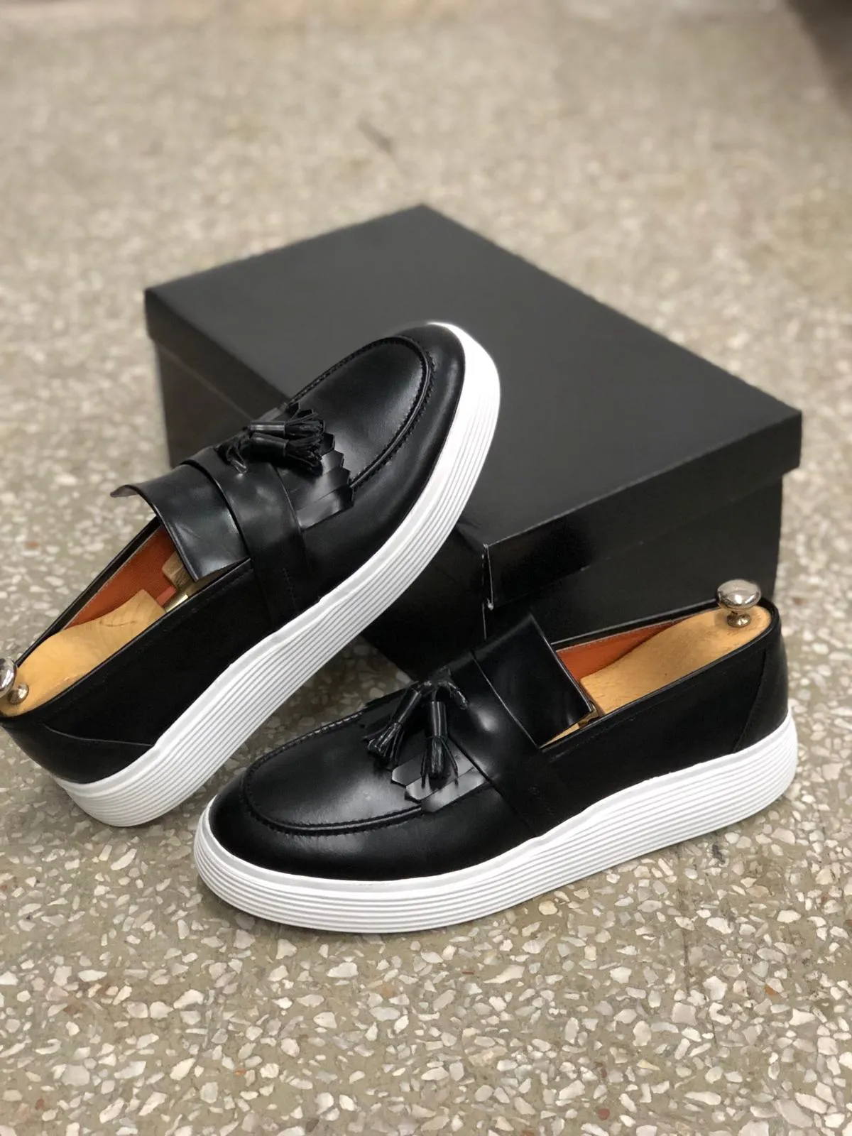 Ferrar Eva Base Black Loafers