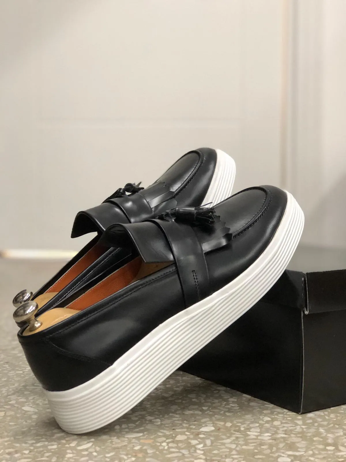 Ferrar Eva Base Black Loafers