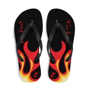 Flames Flip-Flops