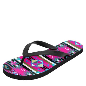 Force of Nature Sunset Storm Flip Flops
