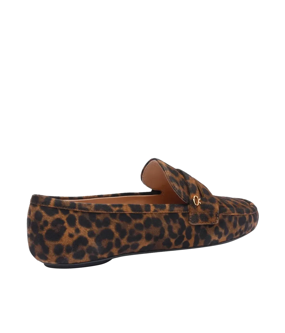 Giorgia Velour Loafer in Leopard
