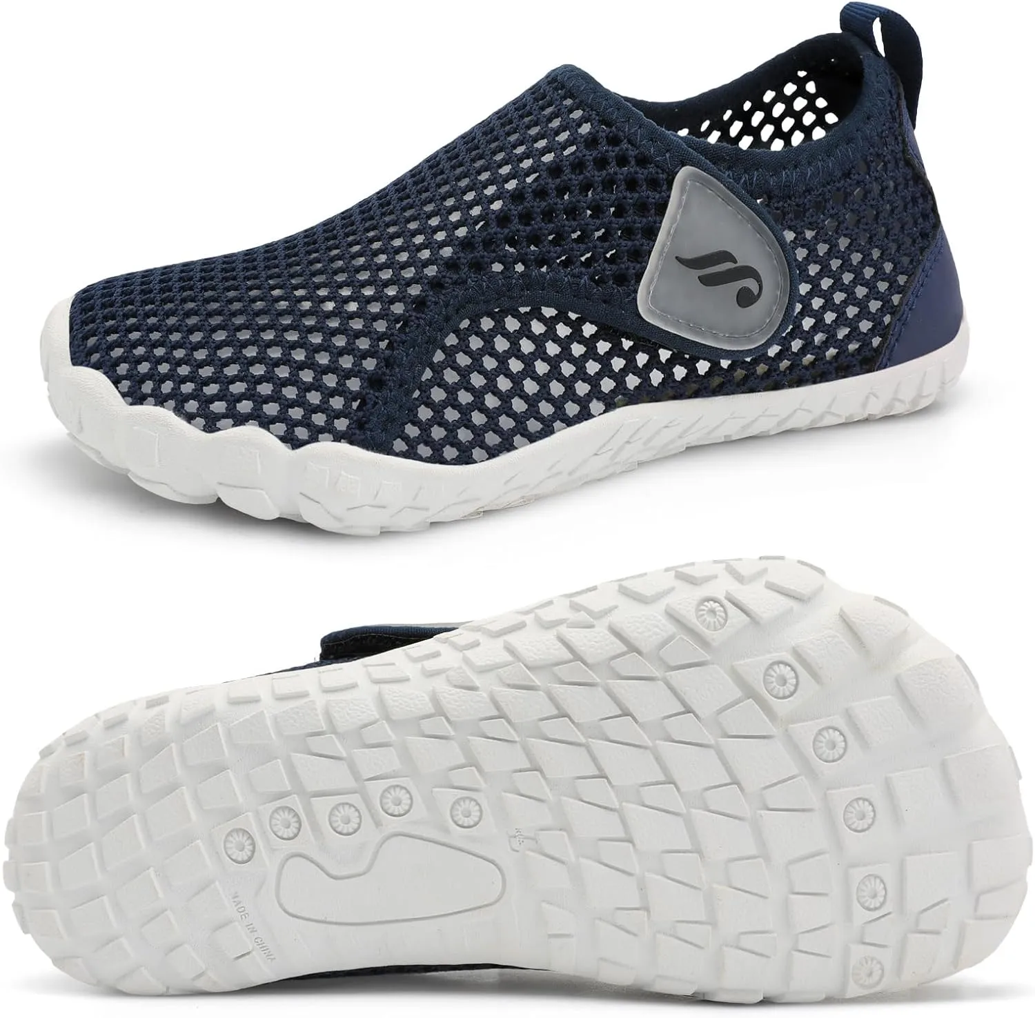 JIASUQI Kids Water Shoes for Boys Girls Barefoot Swim Beach Shoes Quick Dry Hiking Shoes Sneakers for Kids