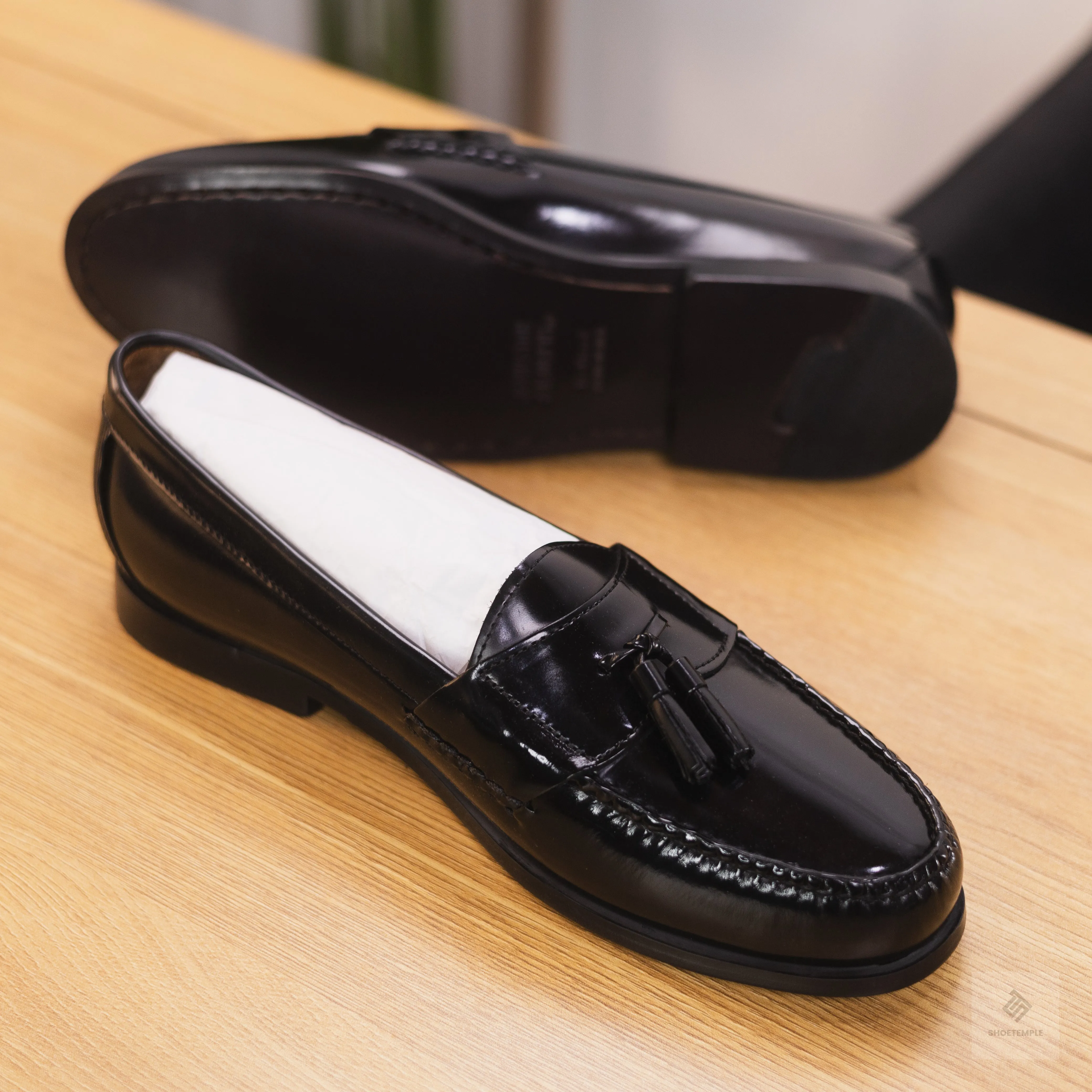 Johnston & Murphy Hayes Tassel Black