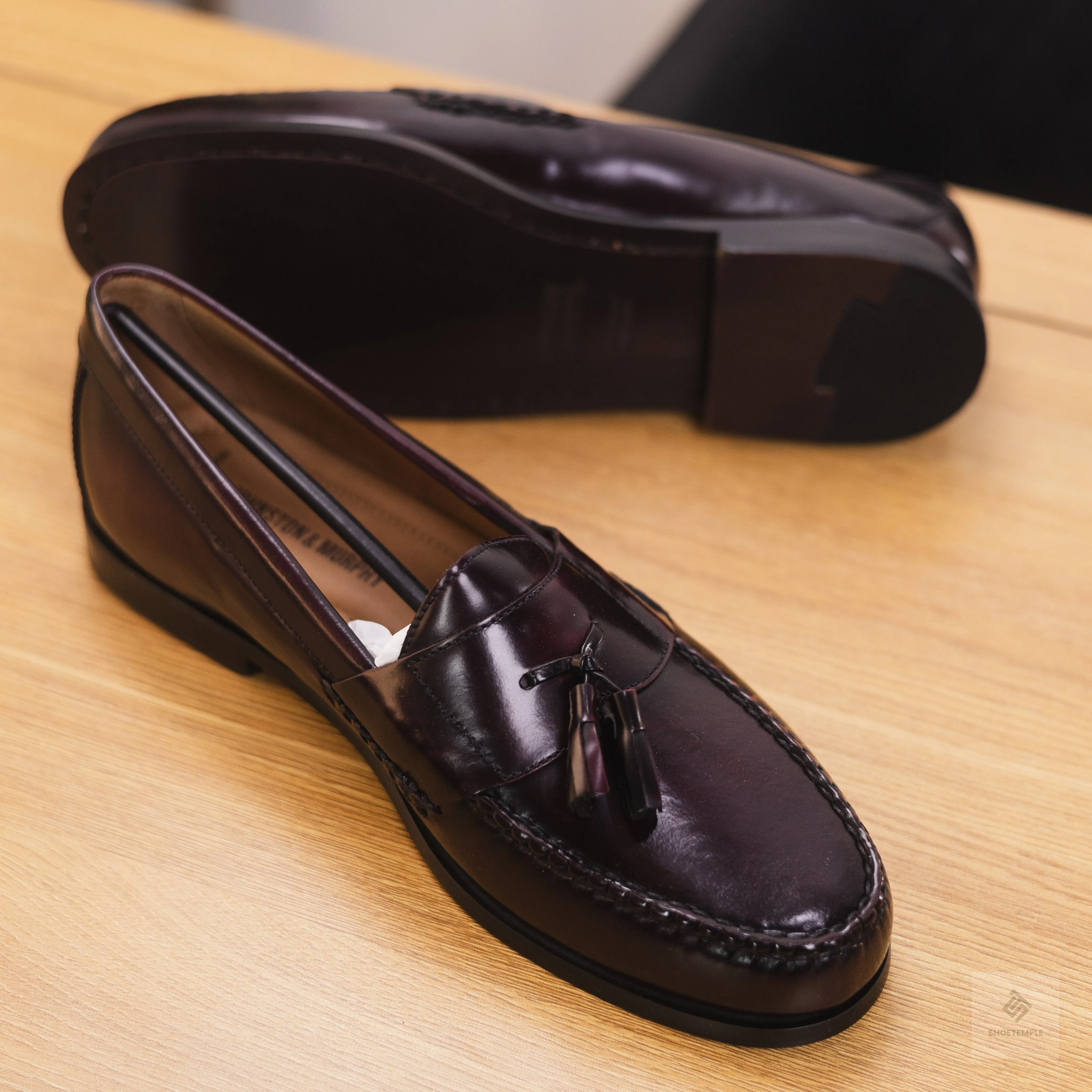 Johnston & Murphy Hayes Tassel Burgundy
