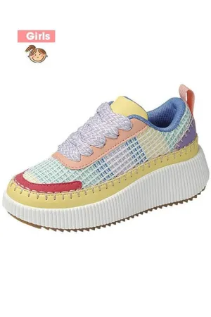 KIDS Pamela Sneaker - Yellow Multi