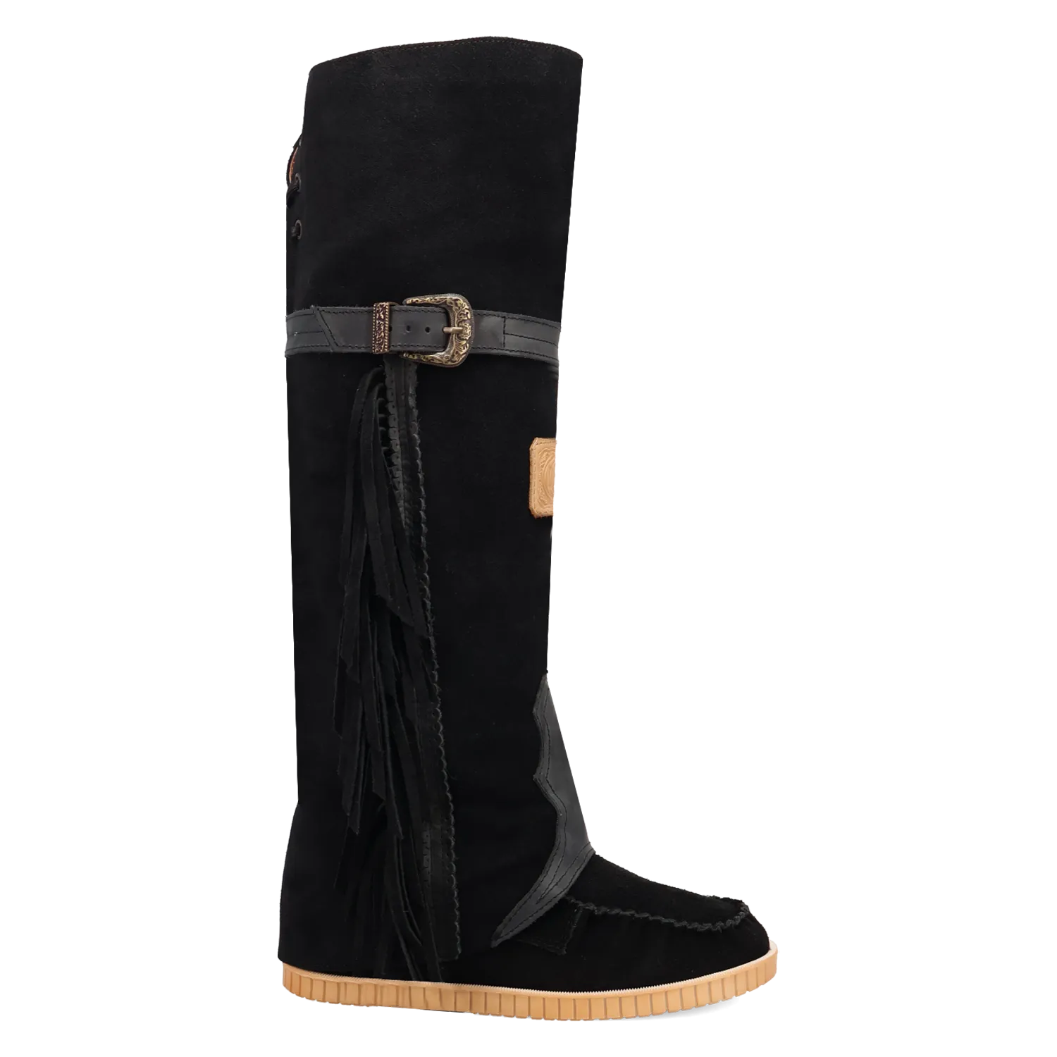 Lakota Black Suede Leather Boot (DS)