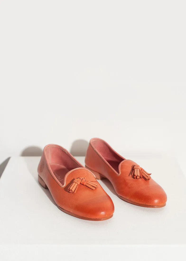 Leather Loafer in Rose - More Choice
