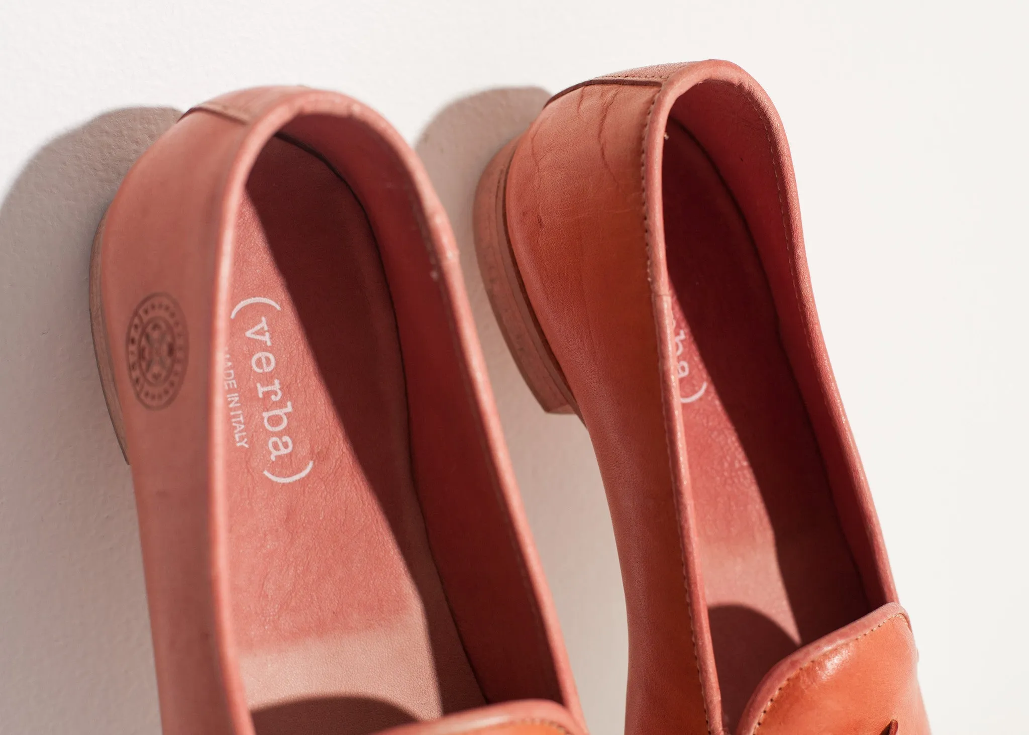 Leather Loafer in Rose - More Choice