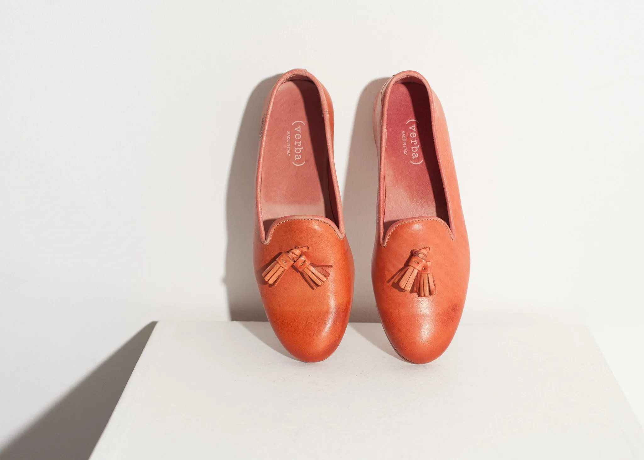 Leather Loafer in Rose - More Choice