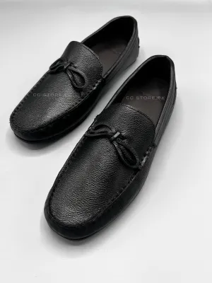 MD Tessel Leather Black Driver