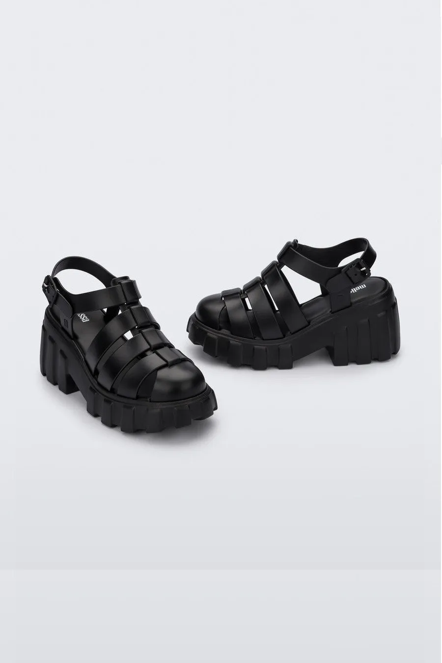 Melissa Megan Sandals in Black