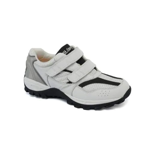 Mt. Emey 9702-3V White - Men's Explorer I White Straps