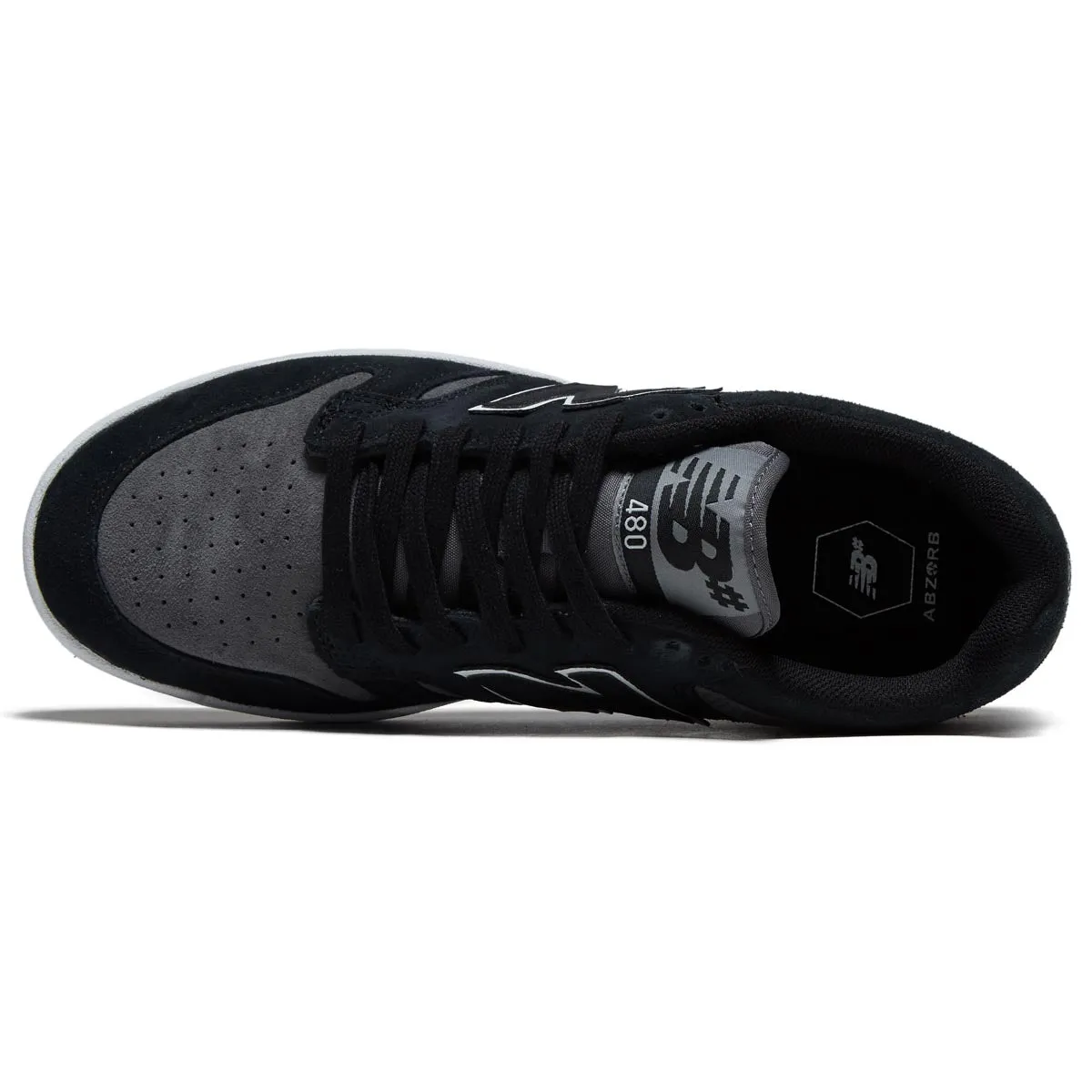 New Balance 480 Shoes - Black/Grey