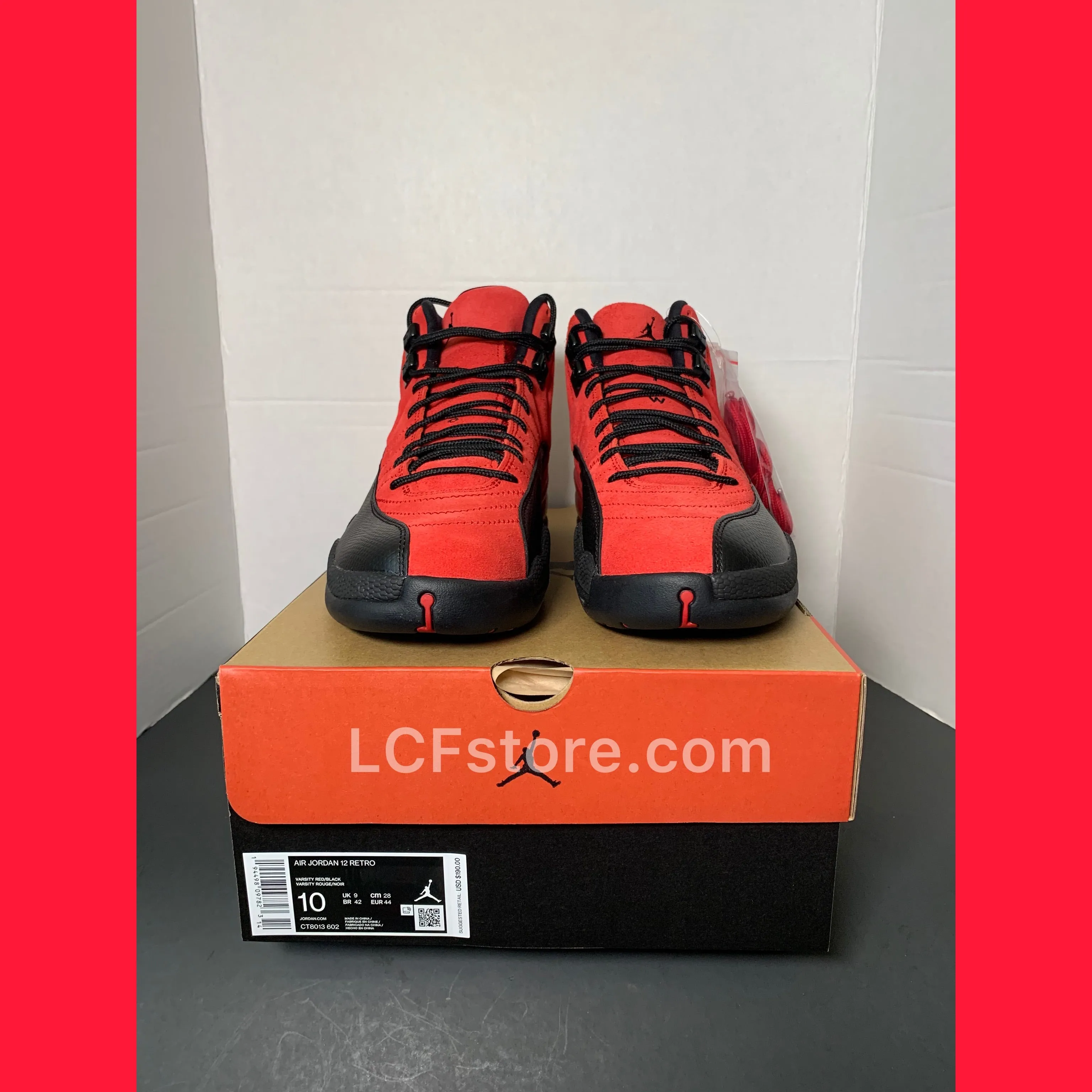 Nike Air Jordan 12 “Reverse Flu Game”