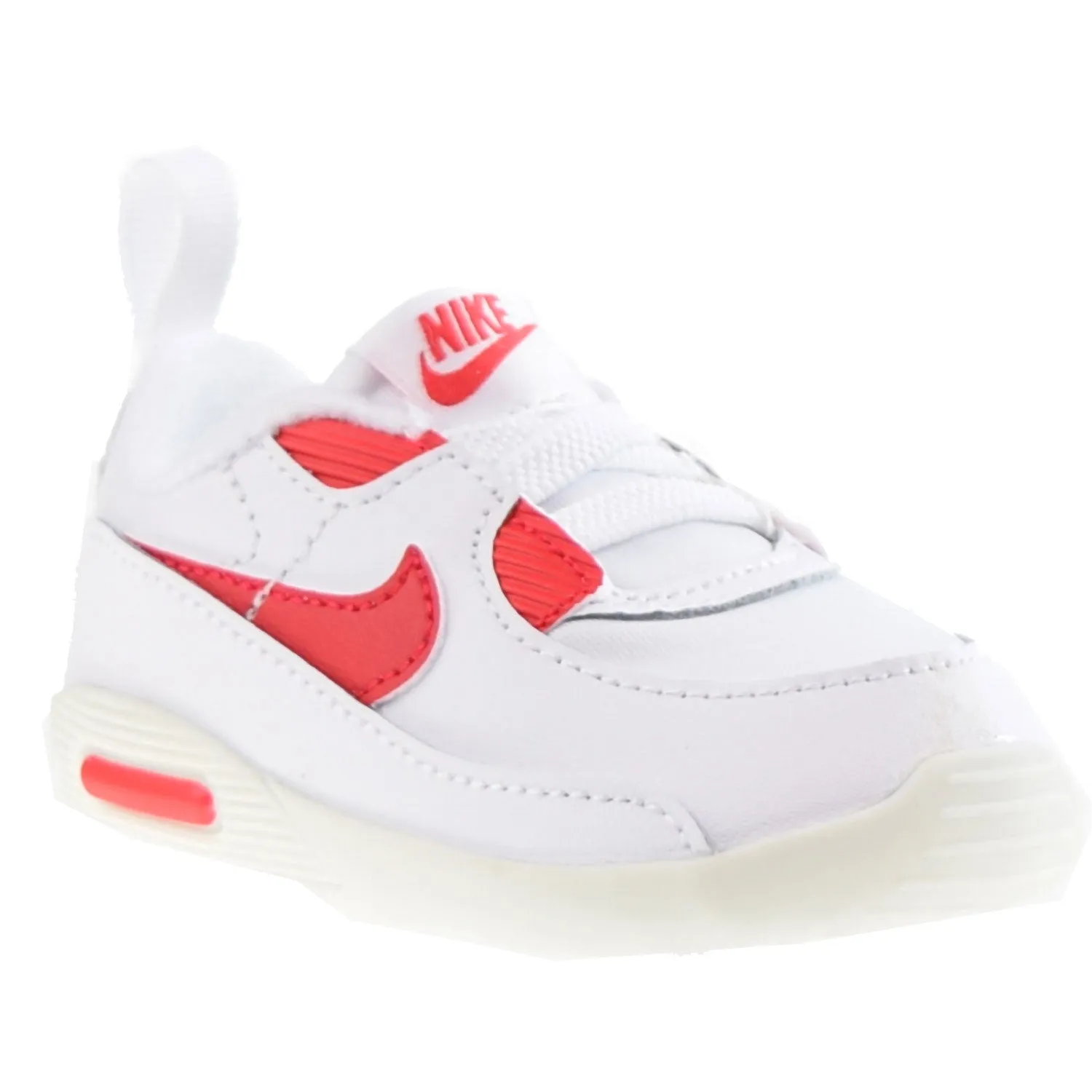 Nike Air Max 90 Crib (CB) Infants' Shoes White-Hyper Red