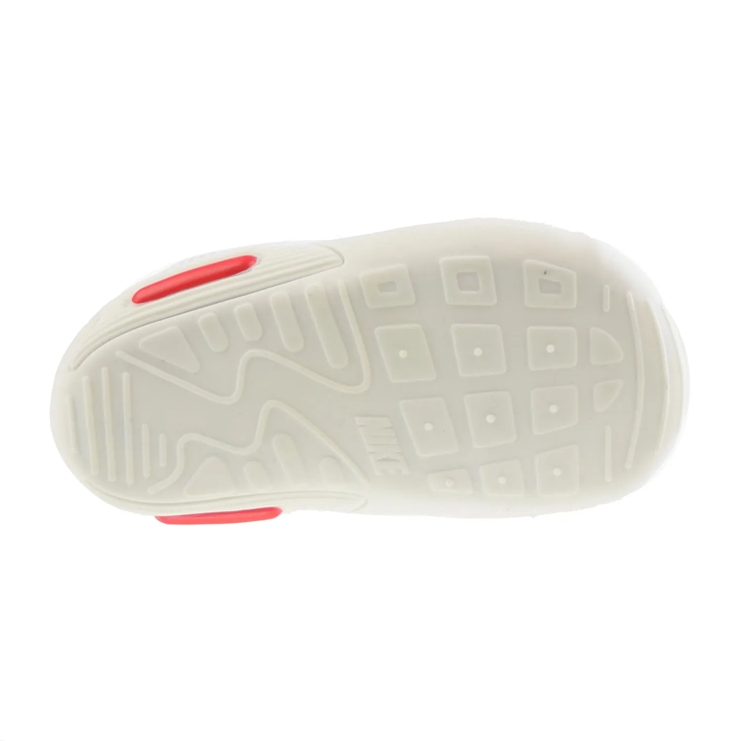 Nike Air Max 90 Crib (CB) Infants' Shoes White-Hyper Red