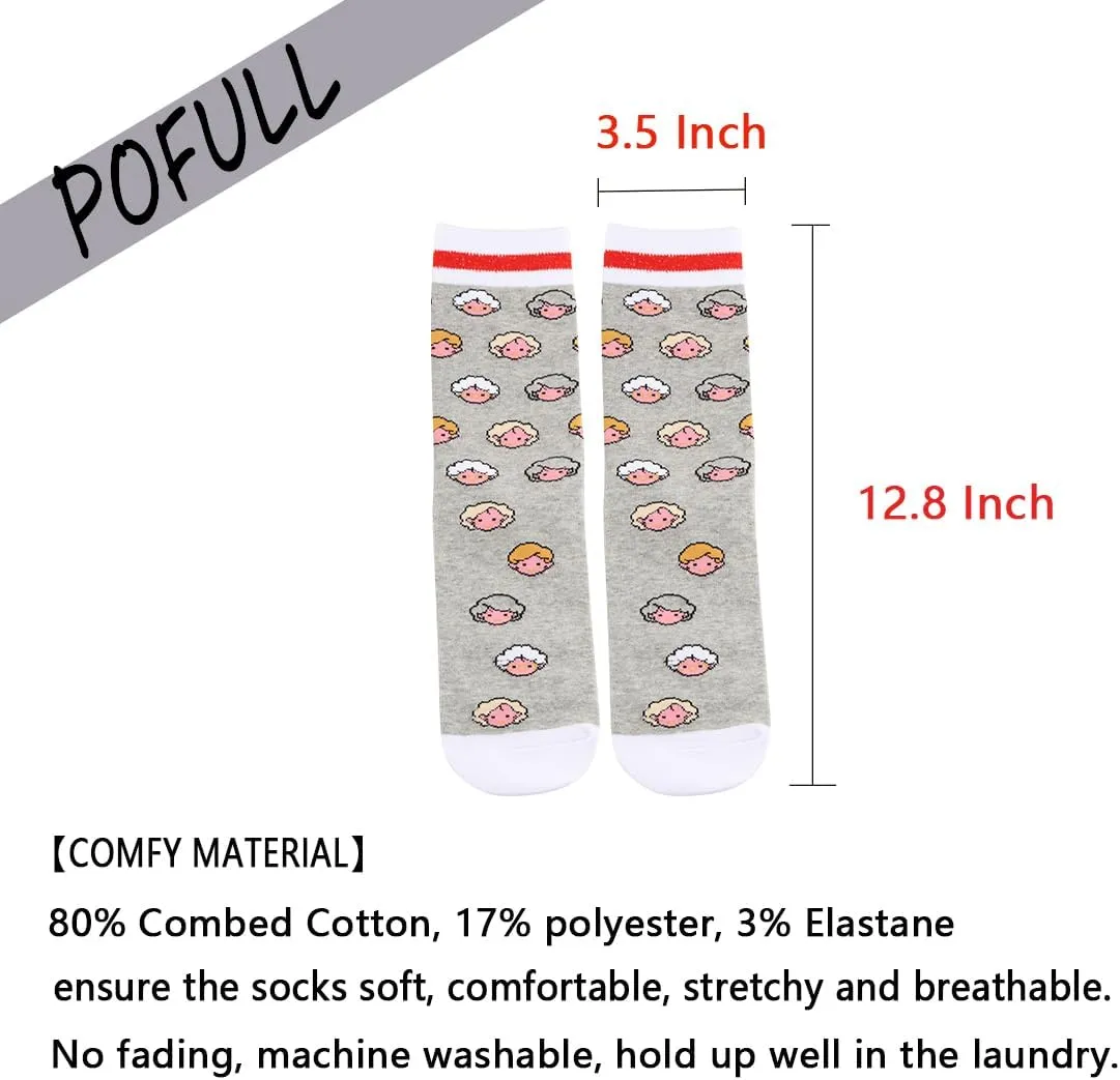POFULL Sisters Novelty Socks Fans Socks TV Show Fans Gift