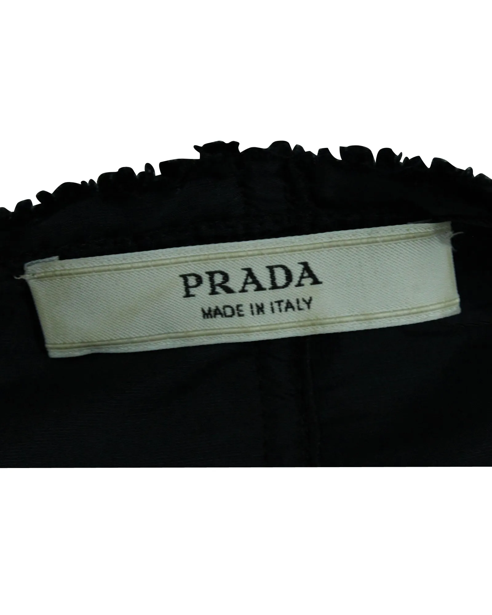 Prada Boucle Skirt Suit in Black Viscose