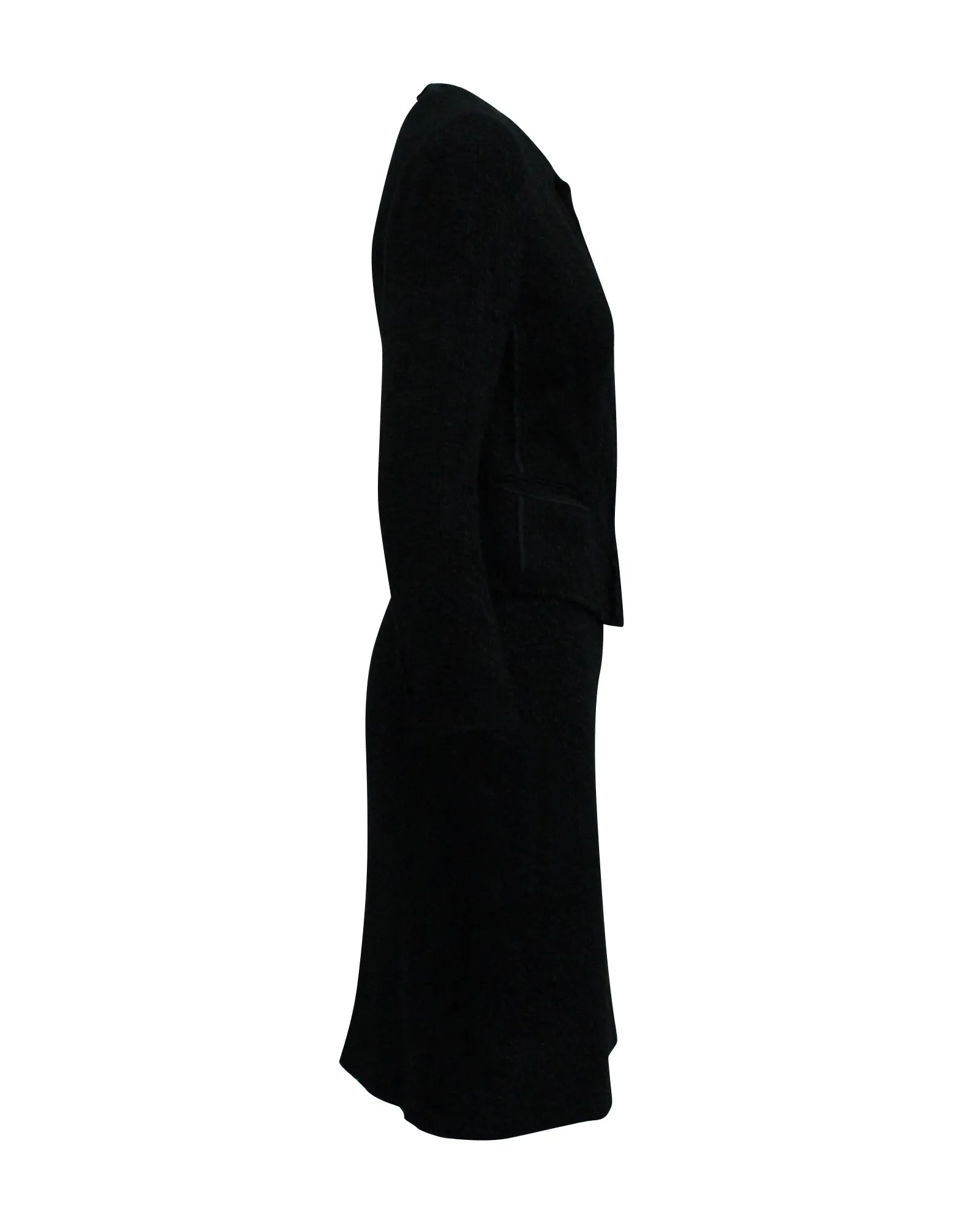 Prada Boucle Skirt Suit in Black Viscose