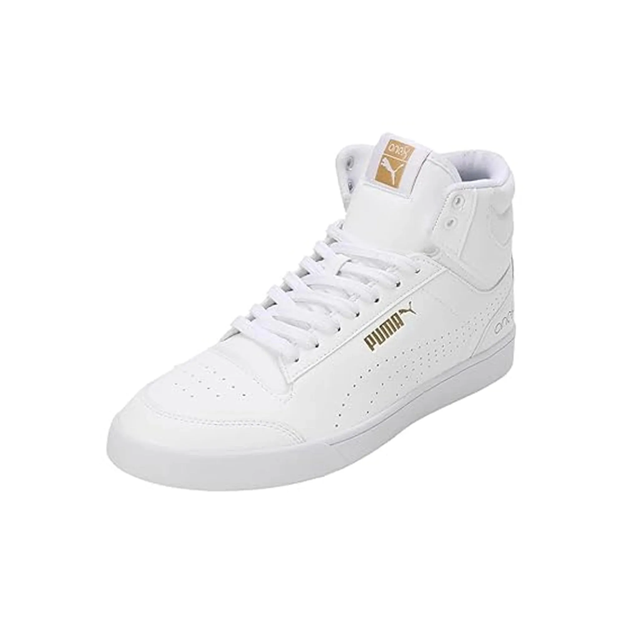 Puma Shuffle Mid One8 Better V3 Men's Sneaker White-Team Gold 40163501