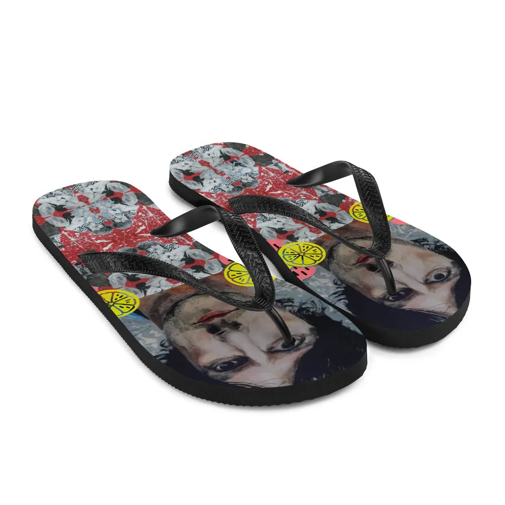 "One Love" Flip-Flops "The Stone Roses"
