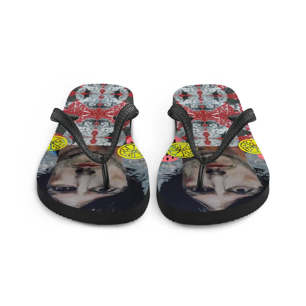 "One Love" Flip-Flops "The Stone Roses"