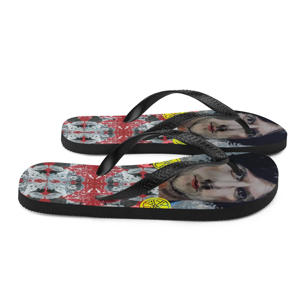 "One Love" Flip-Flops "The Stone Roses"