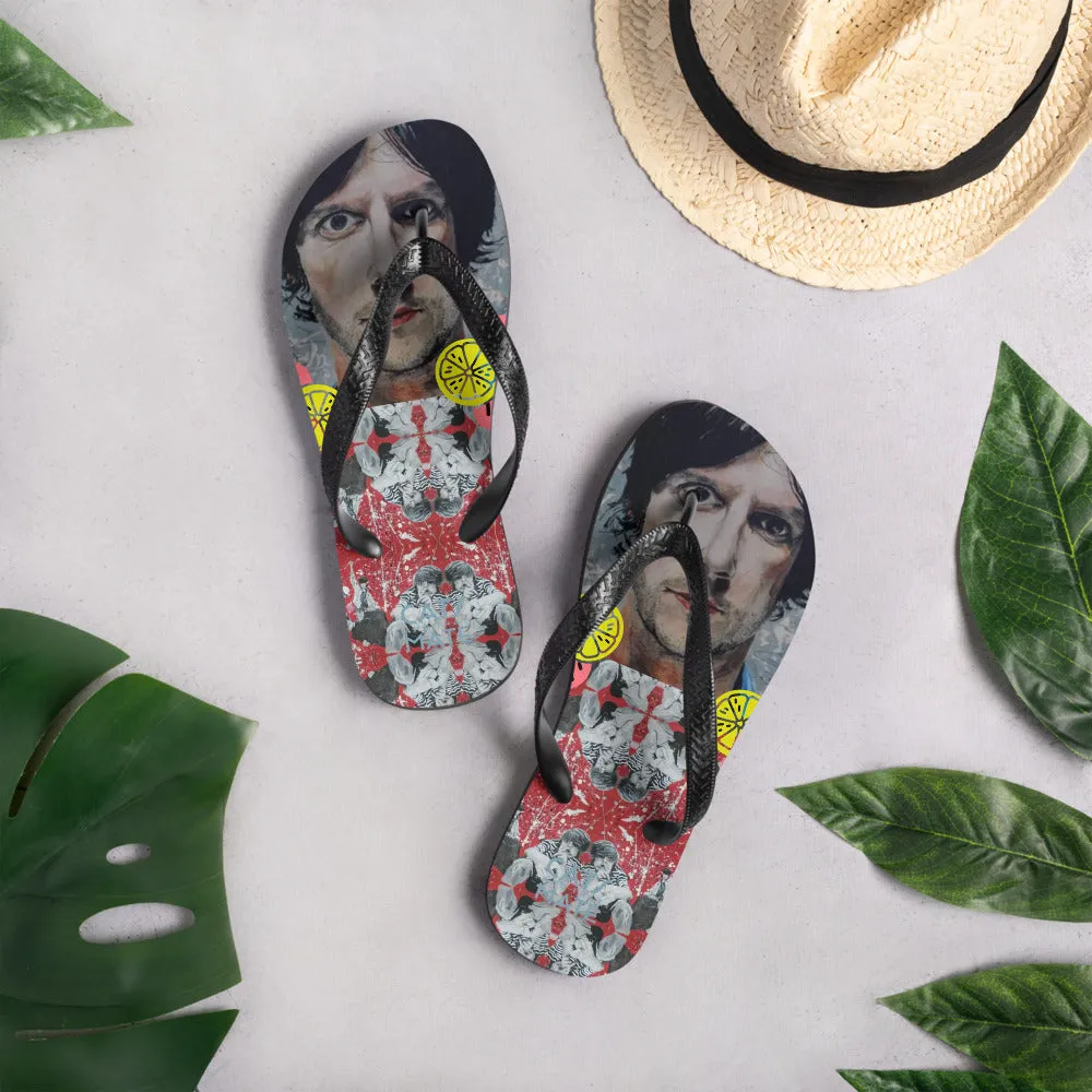 "One Love" Flip-Flops "The Stone Roses"