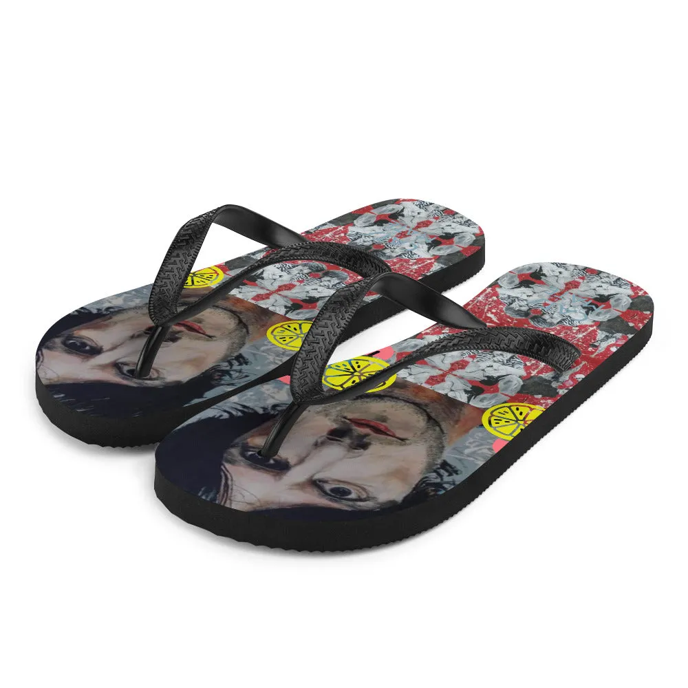 "One Love" Flip-Flops "The Stone Roses"