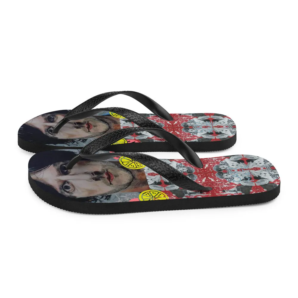 "One Love" Flip-Flops "The Stone Roses"