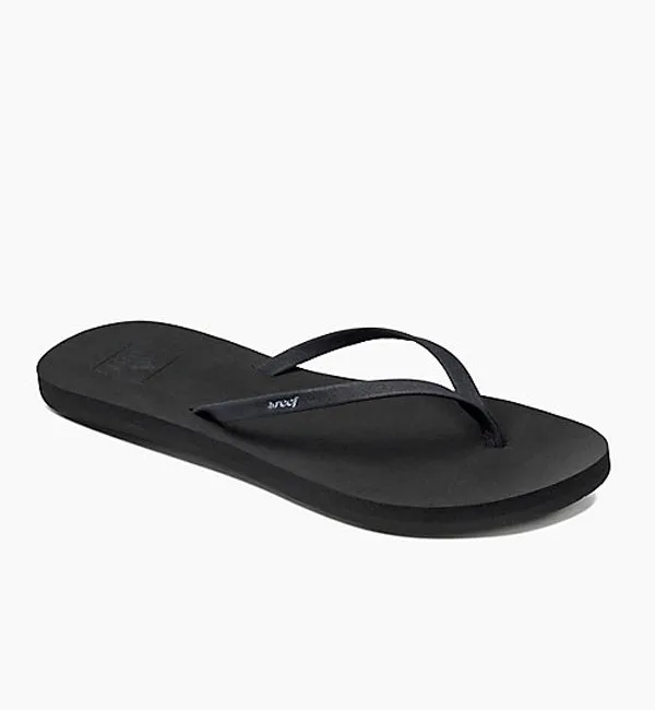 Reef Bliss Nights Flip Flops - Black