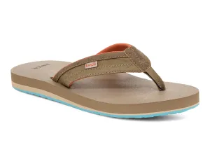Sanuk Mens Ziggy Sandals - Tan Multi