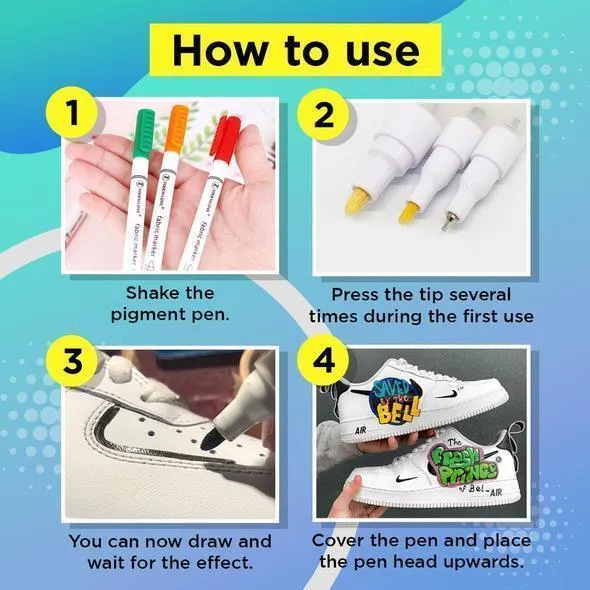 Sneakers Customizable Graffiti Pen