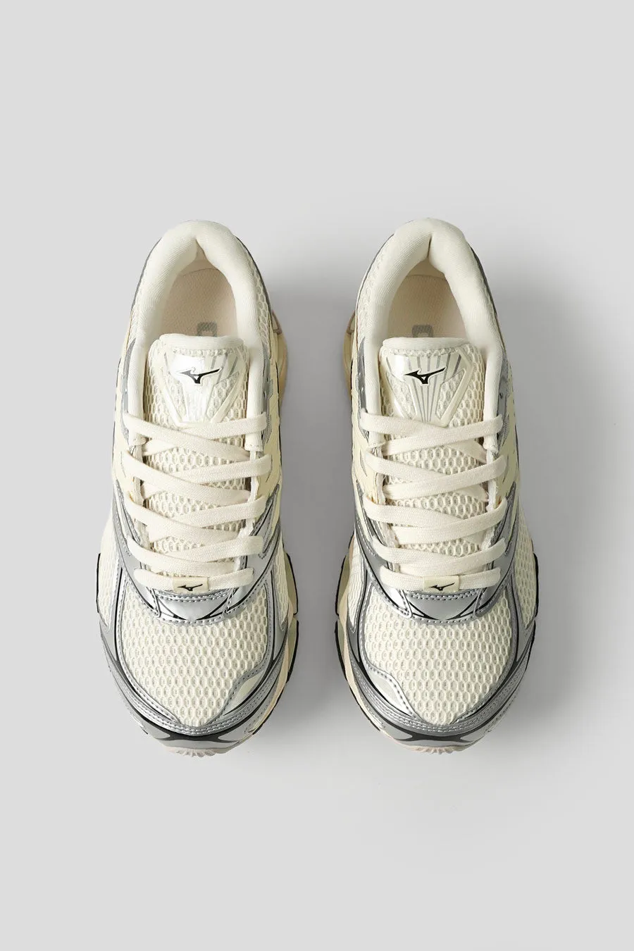 SNEAKERS WAVE PROPHECY LS PRISTINE, BLACK ET SILVER