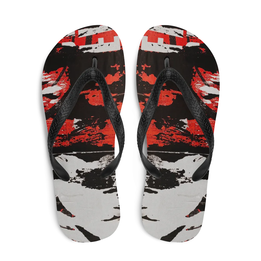Street Art Flip-Flops