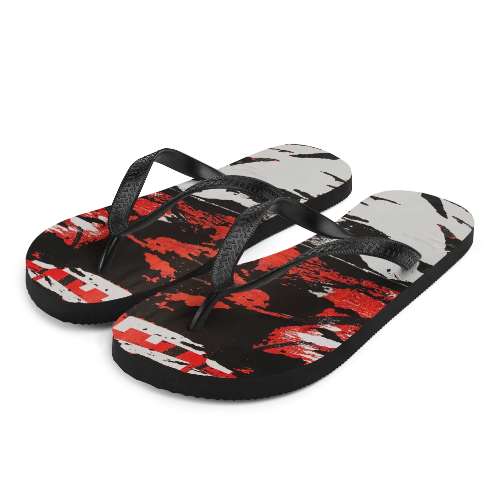 Street Art Flip-Flops
