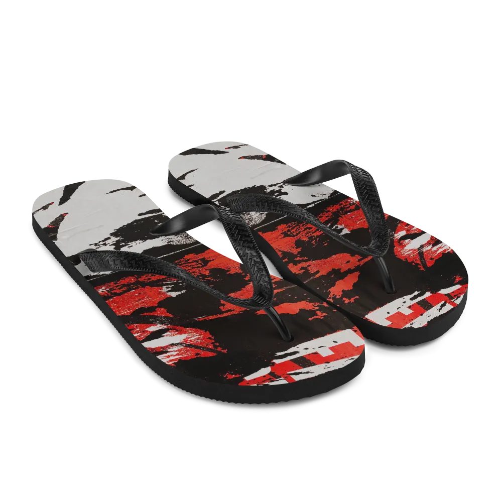 Street Art Flip-Flops