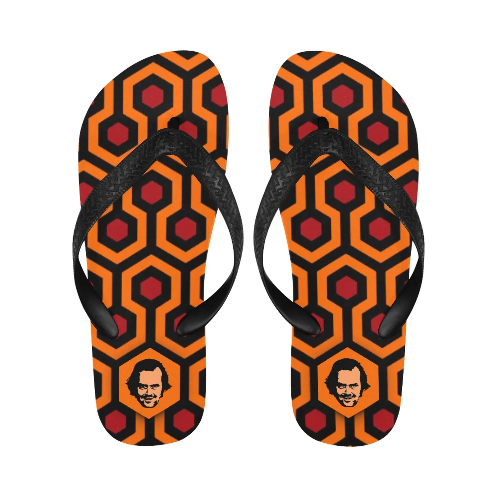 The Shining Jack Torrance Unisex Flip Flops (unisex)
