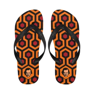 The Shining Jack Torrance Unisex Flip Flops (unisex)