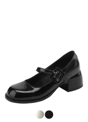 USS Shoes Milagros Women's Square Mid Heel Pumps